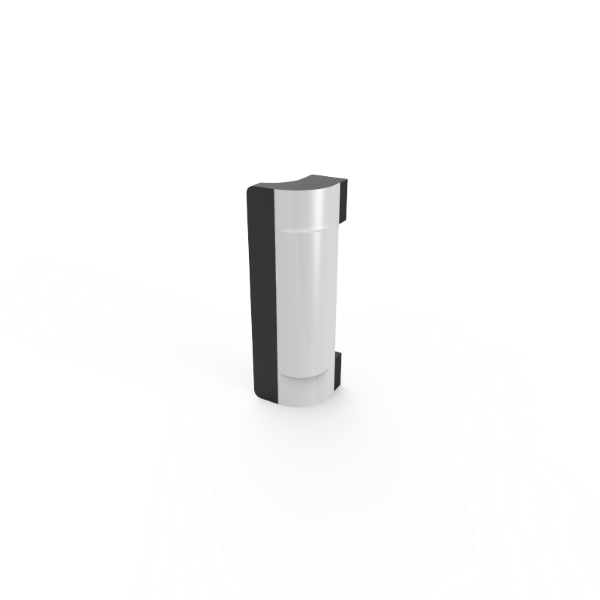 MANIGLIA RAGGIATA CHIUSA GRIGIA - 1