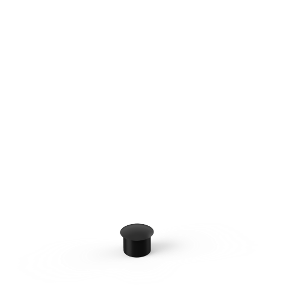 TAPPO NERO PER FORO LAMAT.VITE M6 - 1