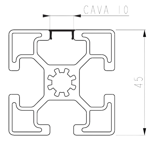 COPRICAVA GRIGIO PP SR45 CV10 - 1