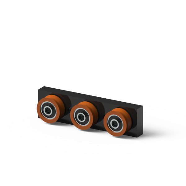 CARRELLO A 3 ROTELLE - 1