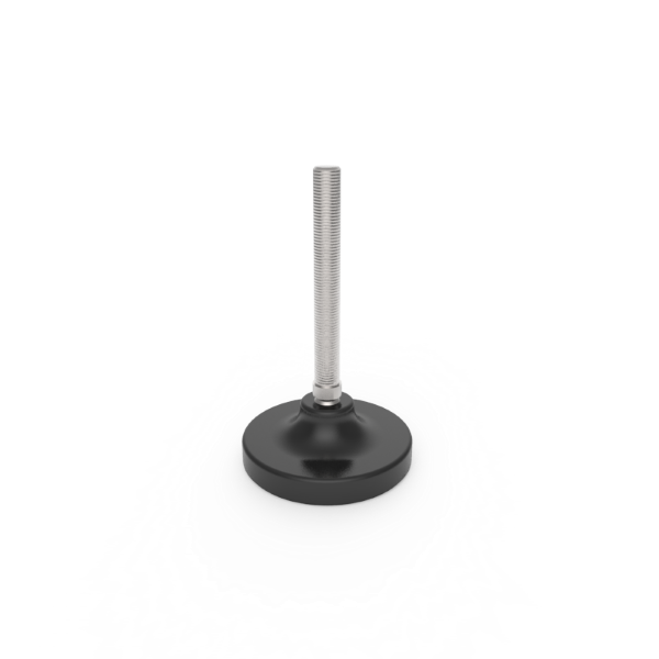 PIEDE CON STELO INOX M12-141 D80 - 1