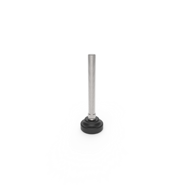 PIEDE CON STELO INOX M12-100 D40 - 1