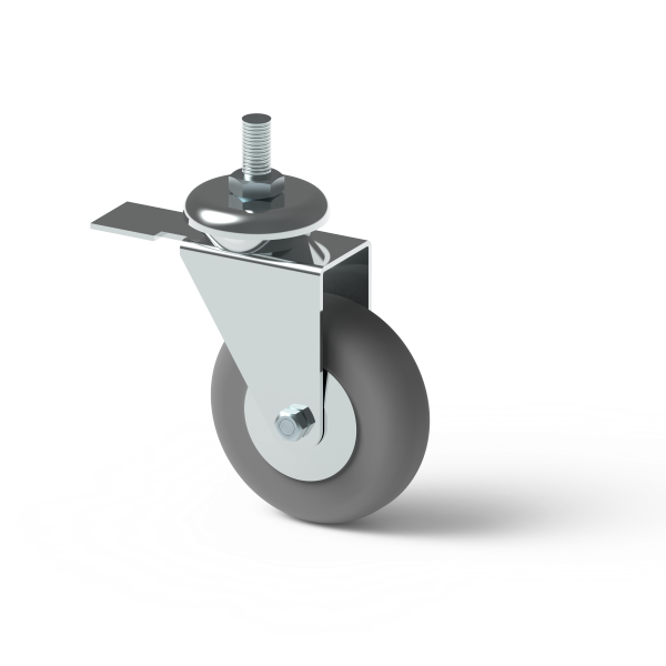 RUOTA MAXIMA 80X25 F1 CON FRENO - 1