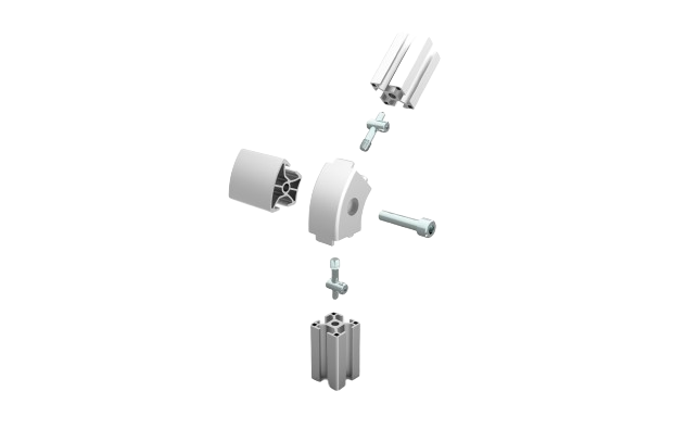 GIUNTO 30X30 45° 3 VIE - 1