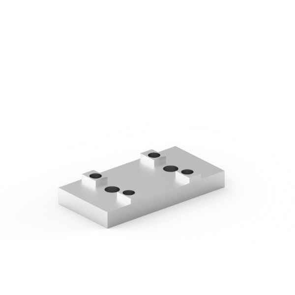 GIUNTO UNIONE TESTA 40X80 FORO PASSANTE - 1