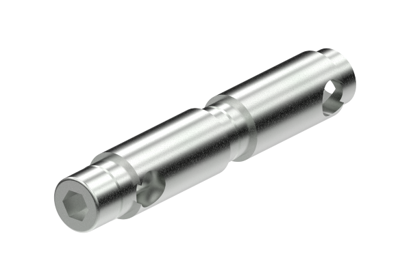 CONNETTORE\GIUNTO DI TESTA AUT. ACCIAIO - 1