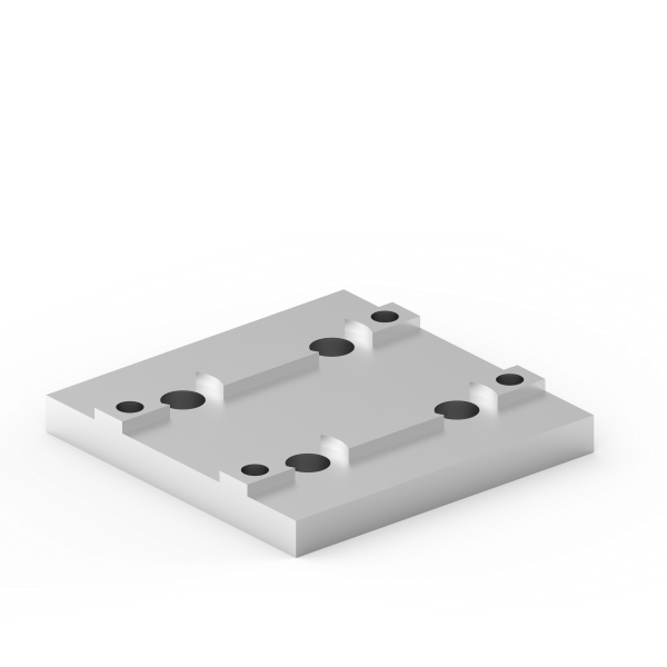 GIUNTO A PIASTRA 90X90 CAVA10 - 1