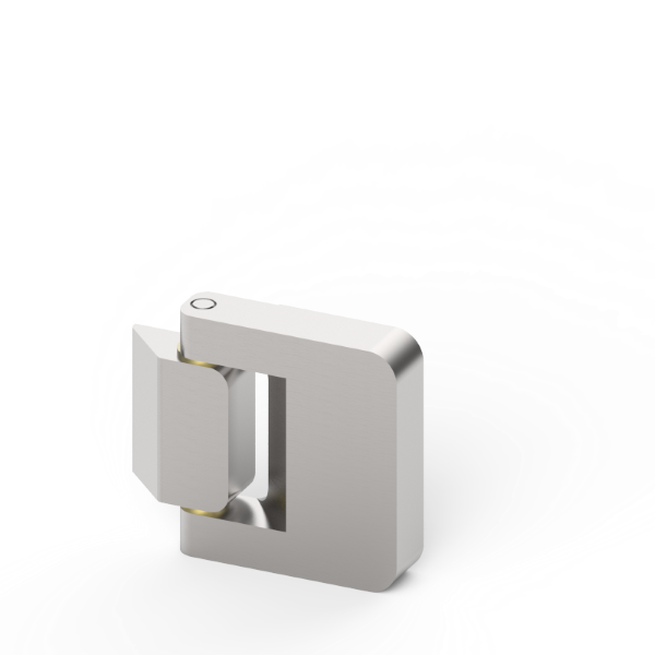 CERNIERA INOX ANTA SENZA PROFILI SR30 - 1