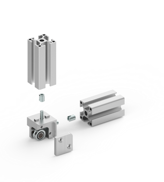 GIUNTO G50050 30X30 CON RUOTA C55003 - 1