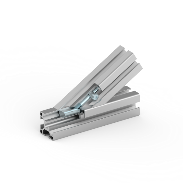 GIUNTO A MARTELLO A 30° CON CURSORE - 1