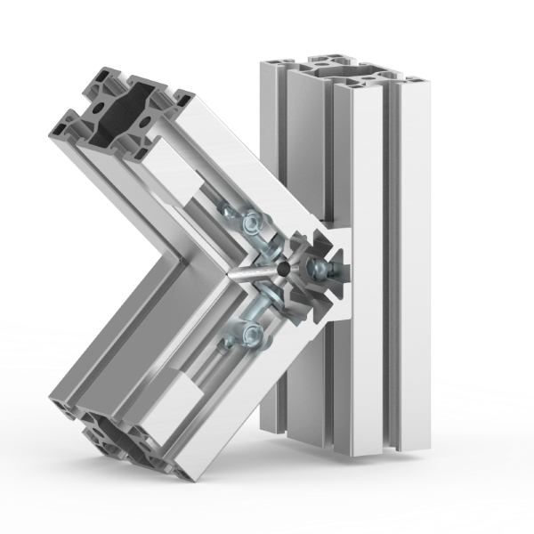 GIUNTO 40X80X45° 3 VIE - 1