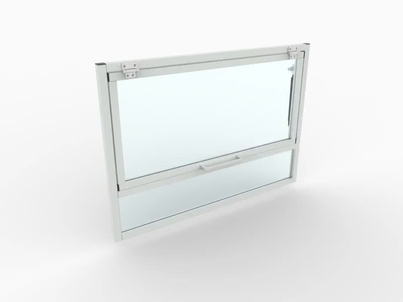 PORTA A RIBALTA CON TELAIO - 1