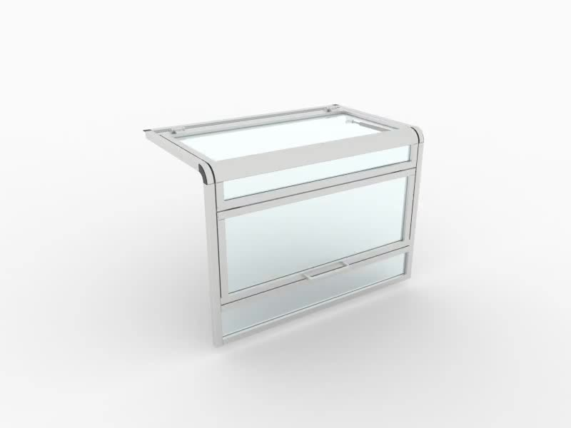 PORTA A LIBRO VERTICALE CON TELAIO - 1